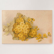 Bouquet of Yellow Flowers Large Puzzle