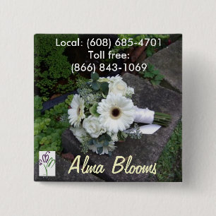 Bouquet Pinback Button