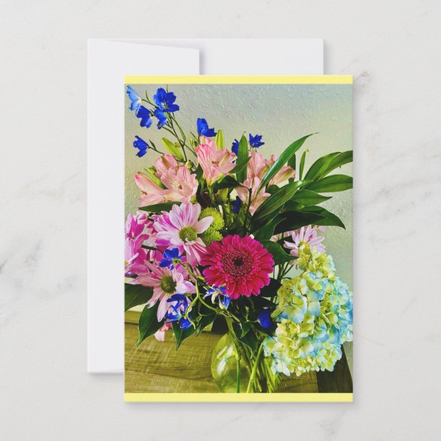 Bouquet Thank You Note (Front)