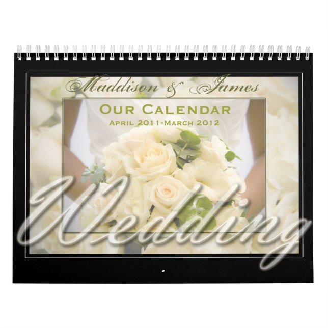 Bouquet Themed Calendar (Cover)