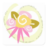 Bouquet This Day Forward Square Sticker