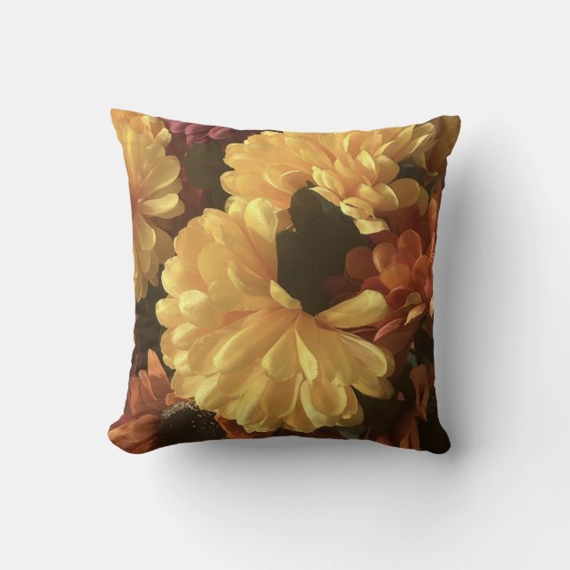 "Bouquet" Throw Pillow (Front)