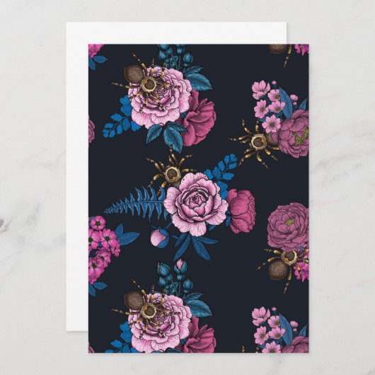 Bouquets and tarantula 2 (Front/Back)