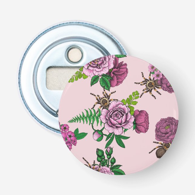 Bouquets and tarantula bottle opener (Front)