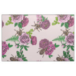 Bouquets and tarantula fabric