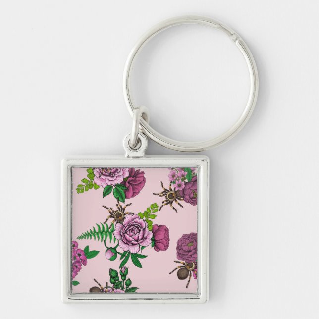 Bouquets and tarantula keychain (Front)