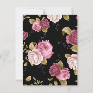 Bouquets of Roses 3 Note Card