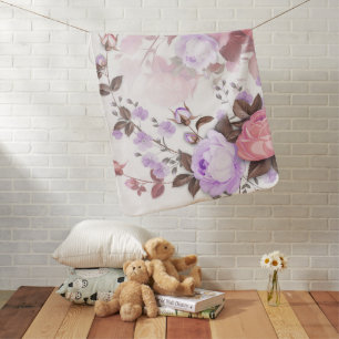 Bouquets of Roses 5 Baby Blanket