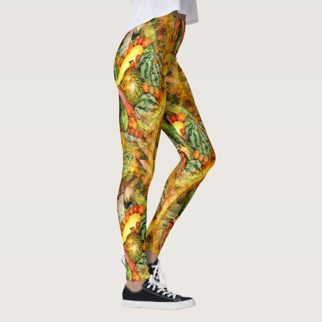 Bouquets of vegetables..... leggings (Right)