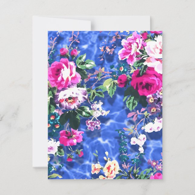 Bouquets with roses note card (Front)