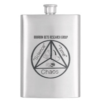 Bourbon Bets Research Group Flask