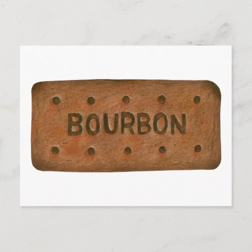 Bourbon Biscuit Postcard