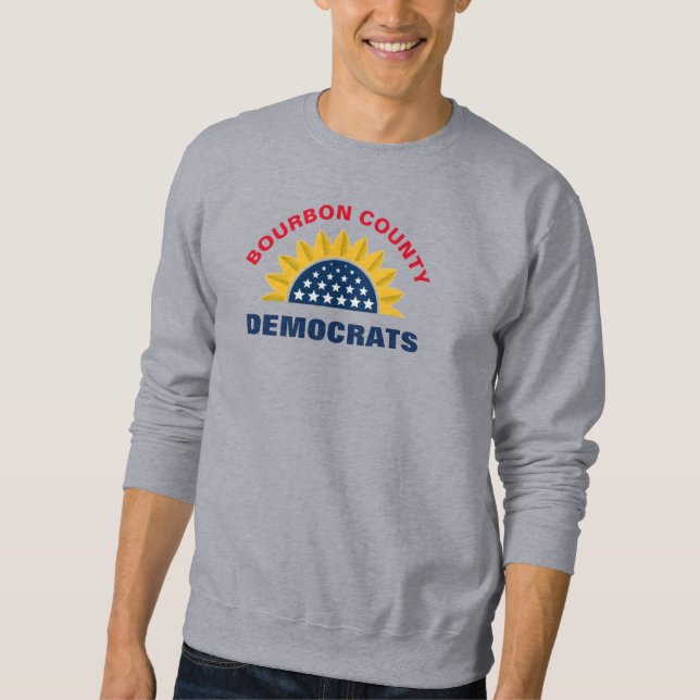 Bourbon Co Democrats unisex sweatshirt (Front)