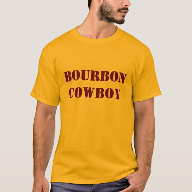 Bourbon Cowboy Tee Shirts (Front)