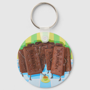 Bourbon Cream Tea Keychain