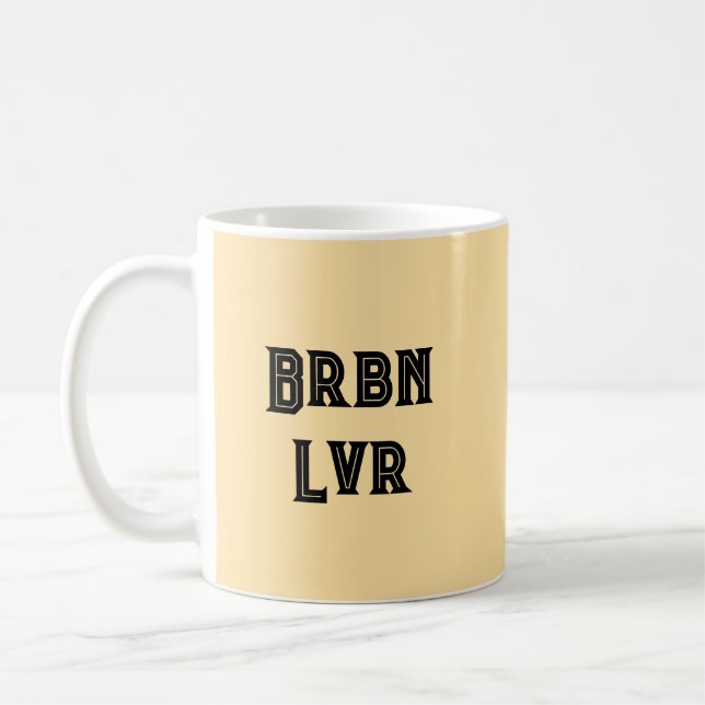 Bourbon lover coffee mug (Left)