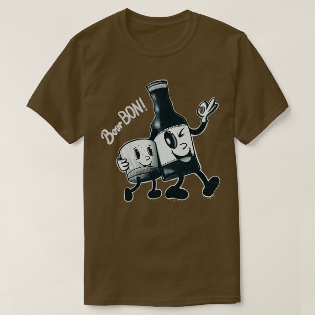 BourBon Lover Rubber Hose Party T-Shirt (Design Front)