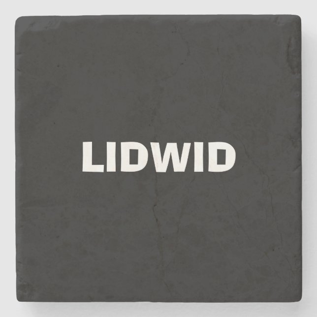 Bourbon Marble Stone Coaster (Front)