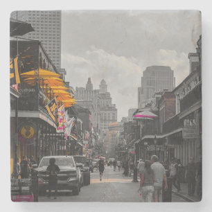 Bourbon St. Stone Coaster