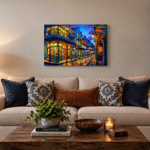 Bourbon Street 36x24 Gallery Wrap