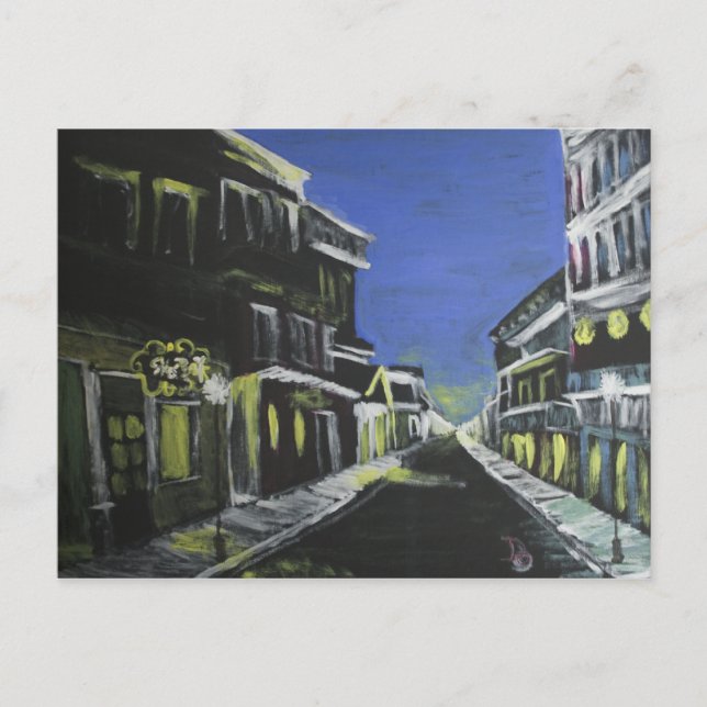 Bourbon Street 4am Postcard (Front)