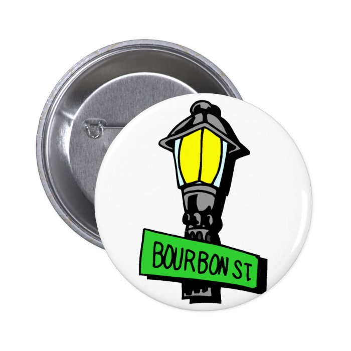 Bourbon Street Mardi Gras Pin