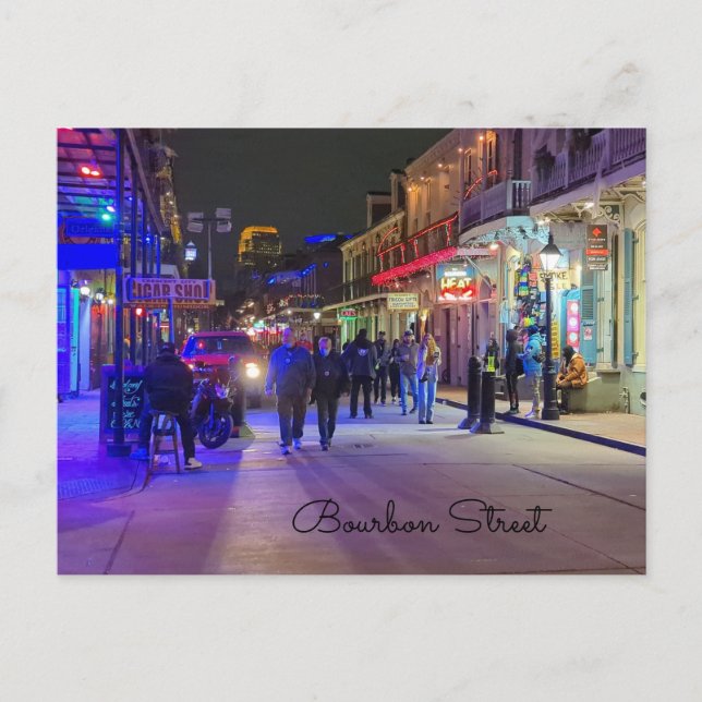 Bourbon Street Postcard (Front)