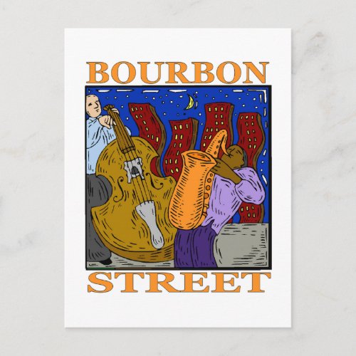 Bourbon Street Postcard
