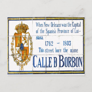 Bourbon Street Postcard