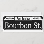 Bourbon Street Sign (Front)