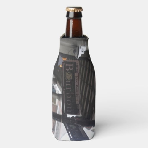 Bourbon Street Sign Bottle Cooler