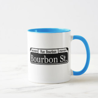 Bourbon Street Sign Shirt Mug