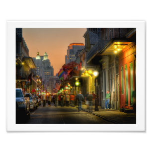 Bourbon Street Sunset Print