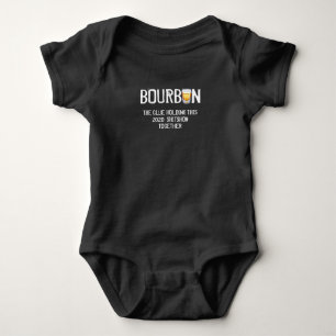 Bourbon The Glue Holding This 2020 Shitshow Baby Bodysuit