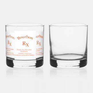 Bourbon whiskey glass