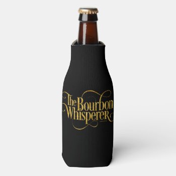 Bourbon Whisperer Bottle Cooler by eBrushDesign at Zazzle