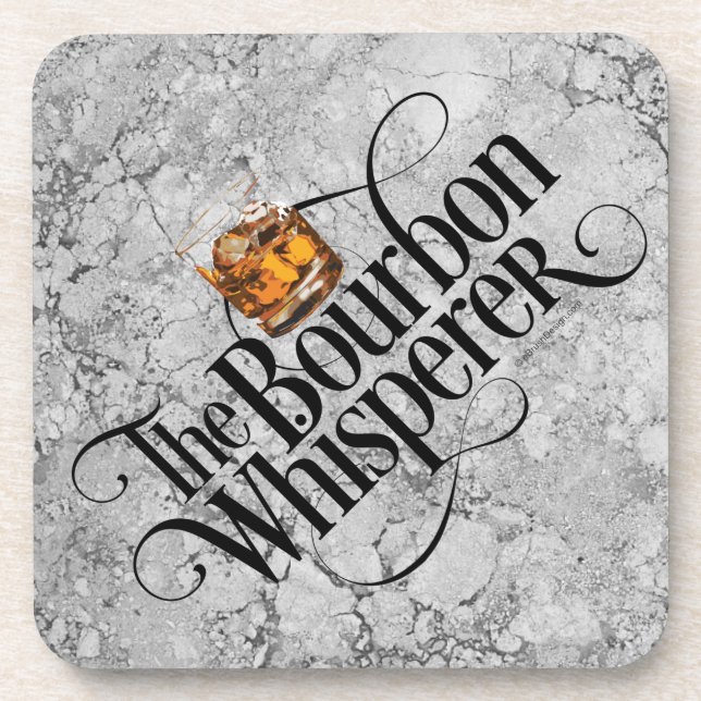 Bourbon Whisperer Coaster (Front)
