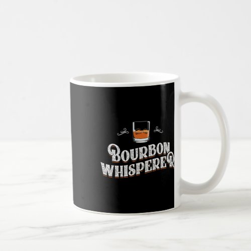 Bourbon Whisperer Funny Sayings For Whiskey Drinki Coffee Mug