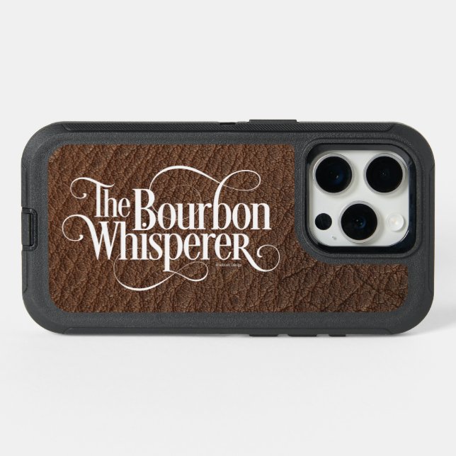 Bourbon Whisperer iPhone 15 Pro Case (Back Horizontal)