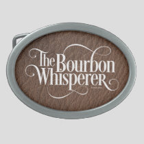 Bourbon Whisperer Oval Belt Buckle