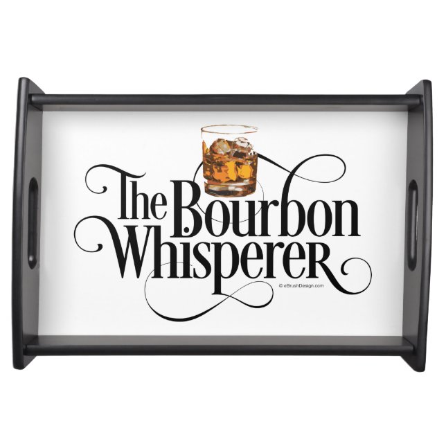 Bourbon Whisperer Serving Tray (Front)