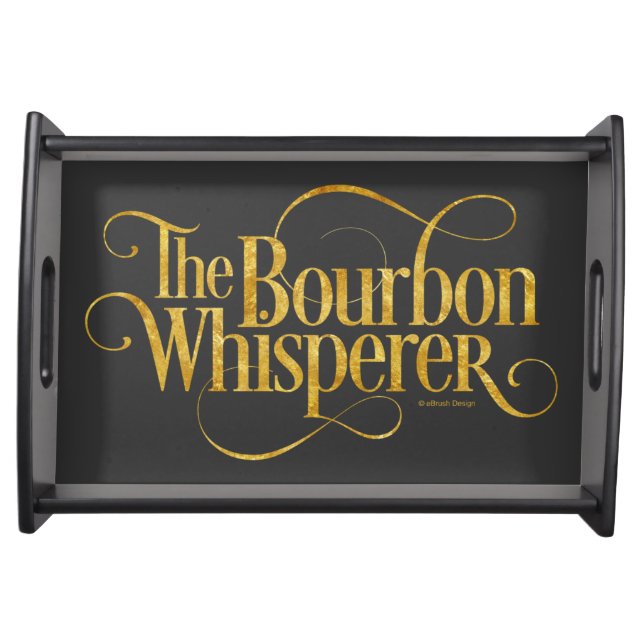 Bourbon Whisperer Serving Tray (Front)