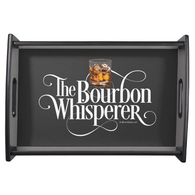 Bourbon Whisperer Serving Tray (Front)