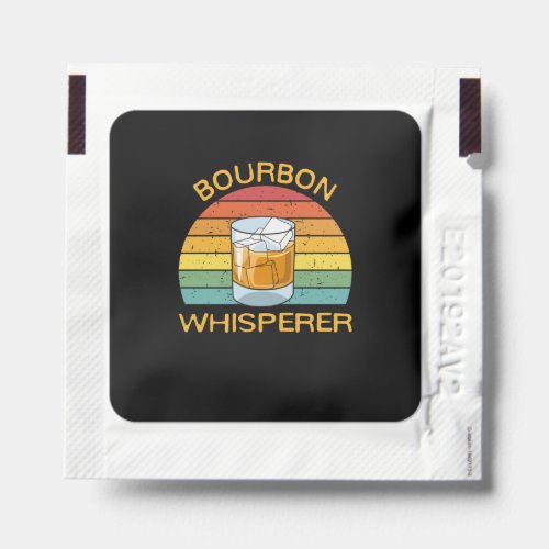 Bourbon Whisperer Whiskey Bourbon Drinking Gift Hand Sanitizer Packet