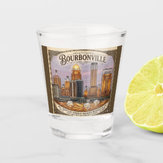 Bourbonville Shot Glass