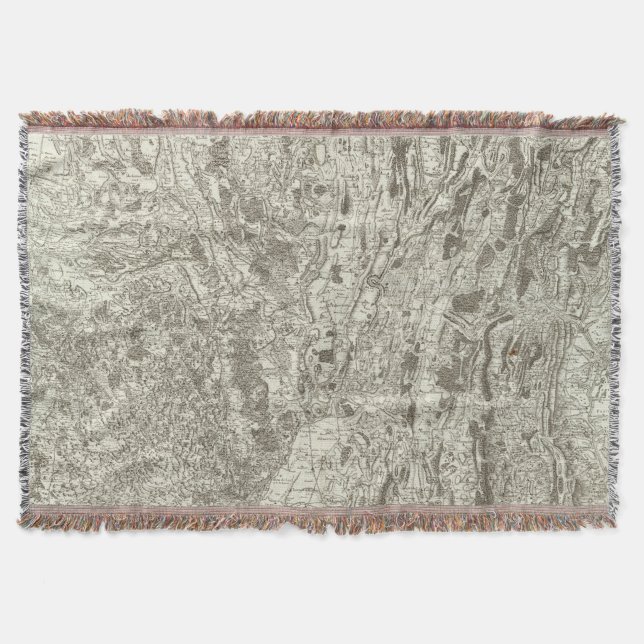 Bourgen Bresse Throw Blanket (Front)