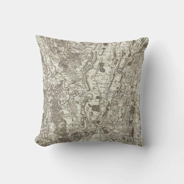 Bourgen Bresse Throw Pillow (Front)