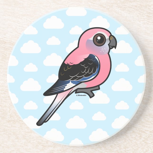 Bourke's Parakeet Drink Coaster (Front)