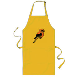 Bourke's Parakeet Long Apron