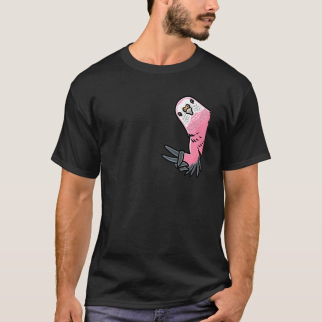 Bourke's Parrot Bird  Parakeet T-Shirt (Front)